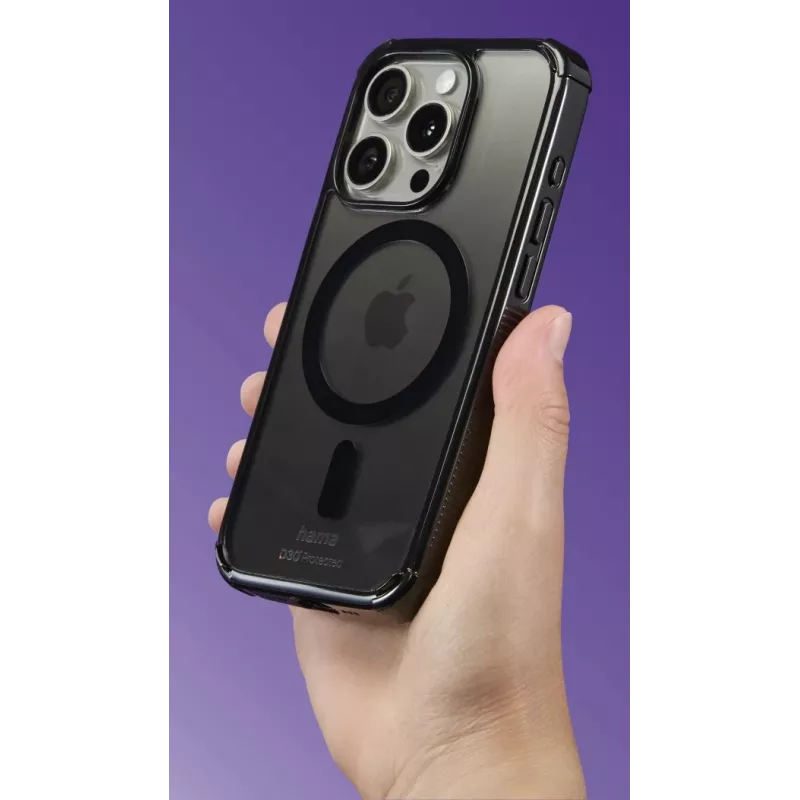 Hama Extreme Protect mobiliojo telefono dėklas 15,5 cm (6,1 colio) Dangtelis Juodas