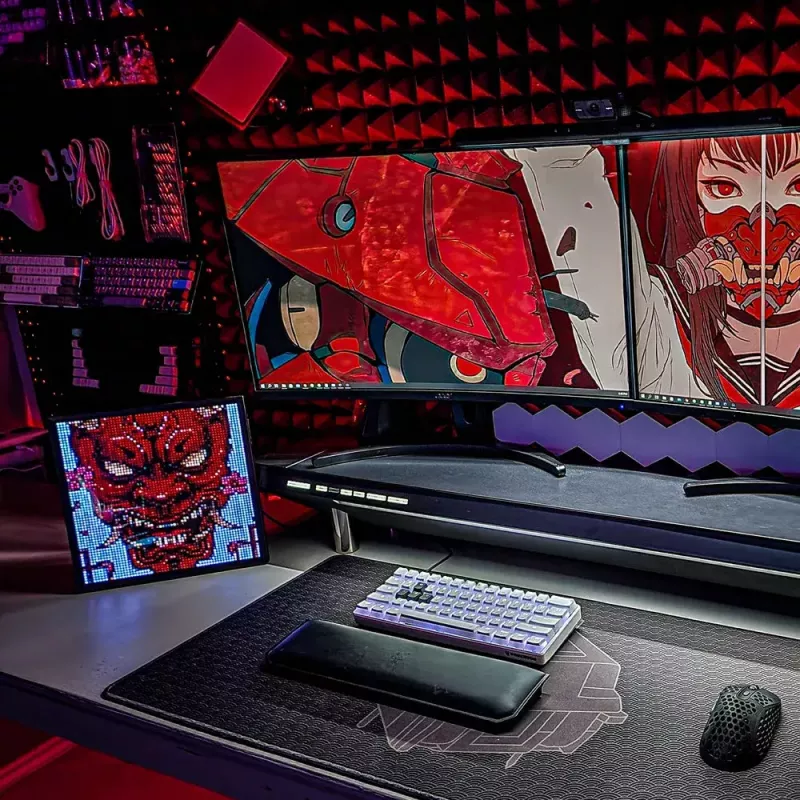 Skaitmeninis nuotraukų rėmelis Divoom Pixoo64 Juodas Wi-Fi 64x64 RGB LED