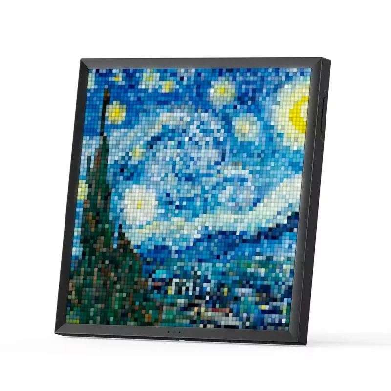 Skaitmeninis nuotraukų rėmelis Divoom Pixoo64 Juodas Wi-Fi 64x64 RGB LED