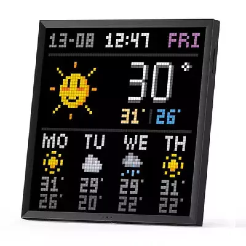 Skaitmeninis nuotraukų rėmelis Divoom Pixoo64 Juodas Wi-Fi 64x64 RGB LED