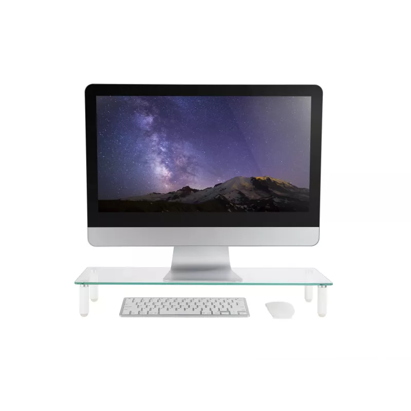 Stiklinis stalinis monitoriaus stovas Equip 650882