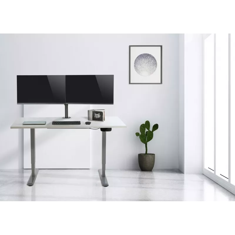 Equip 13 inch-27 inch lankstus dvigubas monitorių stalo laikiklis