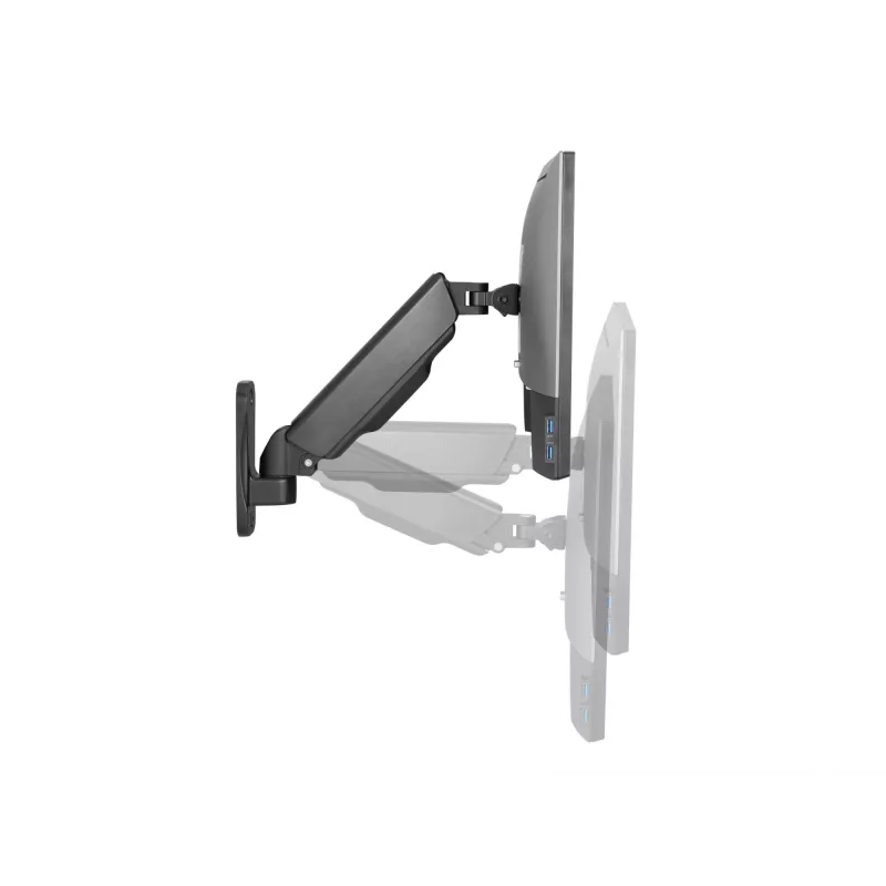 Equip 17-32 colių viengubo monitoriaus sieninis laikiklis, rankos ilgis: 334 mm