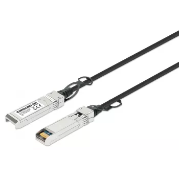 Intellinet 0.5 m 10G SFP+ pasyvus tiesioginio prijungimo varinis Twinax kabelis 30AWG, suderinamas su HP 487649-B21