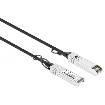 Intellinet 0.5 m 10G SFP+ pasyvus tiesioginio prijungimo varinis Twinax kabelis 30AWG, suderinamas su HP 487649-B21