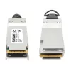 Intellinet 1 m 40G QSFP+ pasyvus tiesioginio prijungimo varinis Twinax kabelis 30AWG MSA QSFP-H40G-CU1M suderinamas