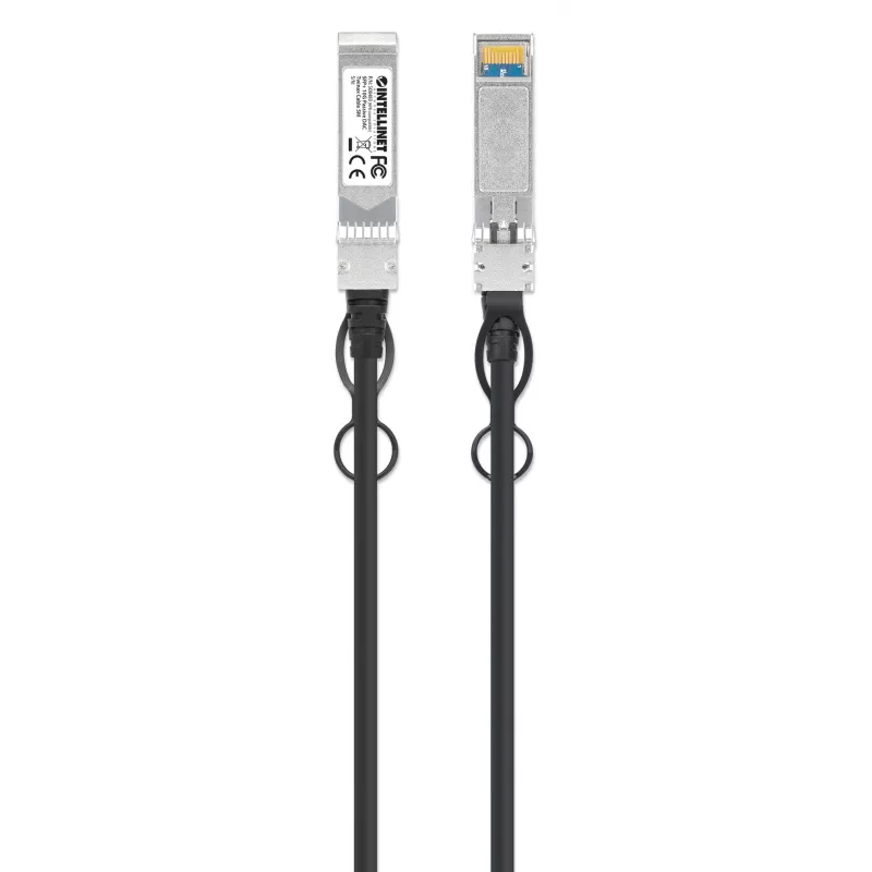 Intellinet 5m 10G SFP+ Passive Direct Attach Copper Twinax kabelis 24AWG HP JG081C/ 537963-B21 Suderinama