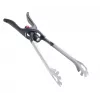 Virtuvinės žnyplės TROIKA BBQ01/ST 450 mm Silikonas Nerūdijantis plienas Juoda