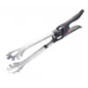 Virtuvinės žnyplės TROIKA BBQ01/ST 450 mm Silikonas Nerūdijantis plienas Juoda