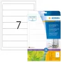 Lipnios spausdintuvo etiketės HERMA 10745 Baltos 19,2 x 3,8 cm 140 etikečių