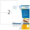 Lipnios spausdintuvo etiketės HERMA 10774 baltos 21x14,8 cm 160 etikečių