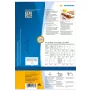 Lipnioji spausdintuvo etiketė HERMA 10773 Balta 10,5x14,8 cm 320 etikečių