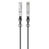 Intellinet 0,5 m 10G SFP+ pasyvus tiesioginio prijungimo varinis Twinax kabelis 30AWG MSA SFP-H10GB-CU50CM suderinamas