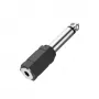 Hama jungčių adapteris 3,5 mm į 6,3 mm juoda sidabrinė 00205195