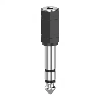 Jungčių adapteris Hama 00205194 3,5 mm į 6,3 mm Juoda Sidabrinė