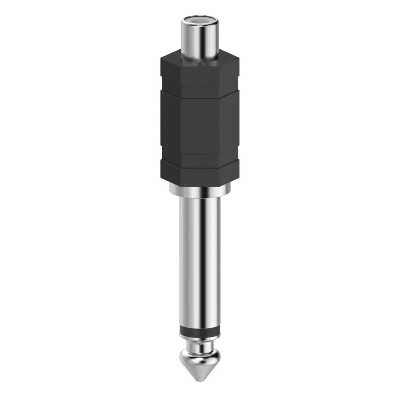 Hama 00205188 jungčių adapteris RCA 6.3 juoda, sidabrinė