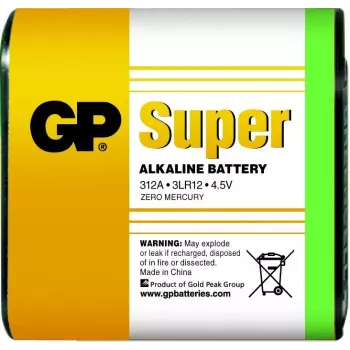 GP Batteries Super Alkaline 4.5V vienkartinė baterija, šarminė, prizminė