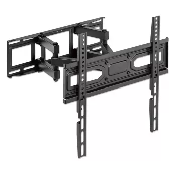 Manhattan Wall Mount for TV & Monitors (Full Motion), For screens 32 inch to 55 inch, VESA compatibility: all between 100x100mm to 400x400mm - check the dimensions of the four mounting holes on back of screen to ensure it fits, Max 40kg, Juoda, Bracket, Lifetime Warranty
