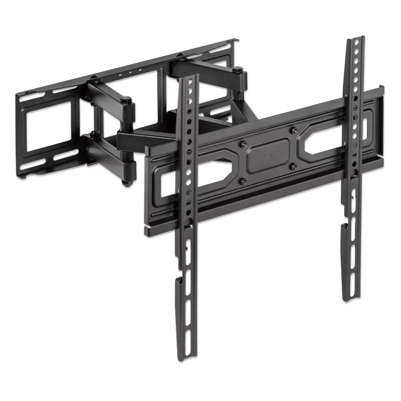 Manhattan Wall Mount for TV & Monitors (Full Motion), For screens 32 inch to 55 inch, VESA compatibility: all between 100x100mm to 400x400mm - check the dimensions of the four mounting holes on back of screen to ensure it fits, Max 40kg, Juoda, Bracket, Lifetime Warranty