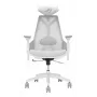 Kompiuterinė žaidimų kėdė Asus ROG Destrier Ergo Core White — tinklinė sėdynė, maks. apkrova 136 kg, plotis 720 mm, gylis 840 mm, aukštis 129–137,5 cm