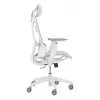 Kompiuterinė žaidimų kėdė Asus ROG Destrier Ergo Core White — tinklinė sėdynė, maks. apkrova 136 kg, plotis 720 mm, gylis 840 mm, aukštis 129–137,5 cm