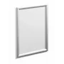 Sieninis rėmelis Durable 479723 278x402 mm stačiakampis sidabrinis aliuminis