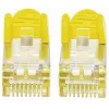 Intellinet tinklo komutacinis kabelis, Cat7 laidas / Cat6A kištukai, 2 m, geltonas, varis, S/FTP, LSOH / LSZH, PVC, RJ45, paauksuoti kontaktai, be užkabinimo, su apvalkalu, garantija visam naudojimo laikui