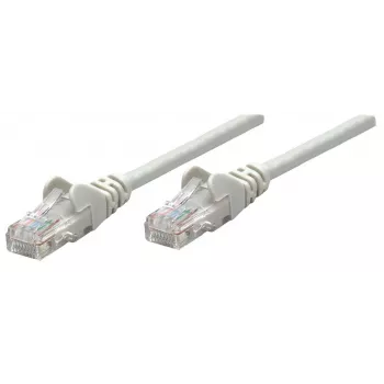 “Intellinet” tinklo komutacinis kabelis, Cat6, 50 m, pilkas, varis, S/FTP, LSOH / LSZH, PVC, RJ45, paauksuoti kontaktai, neužkabinamas, su apsauginiu gaubteliu, garantija visam naudojimo laikotarpiui