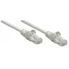 “Intellinet” tinklo komutacinis kabelis, Cat6, 50 m, pilkas, varis, S/FTP, LSOH / LSZH, PVC, RJ45, paauksuoti kontaktai, neužkabinamas, su apsauginiu gaubteliu, garantija visam naudojimo laikotarpiui