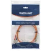 Intellinet Fiber Optic komutacinis kabelis, OM1, LC/SC, 2m, Oranžinė, Duplex, Multimode, 62.5/125 µm, LSZH, Fibre, Lifetime Warranty