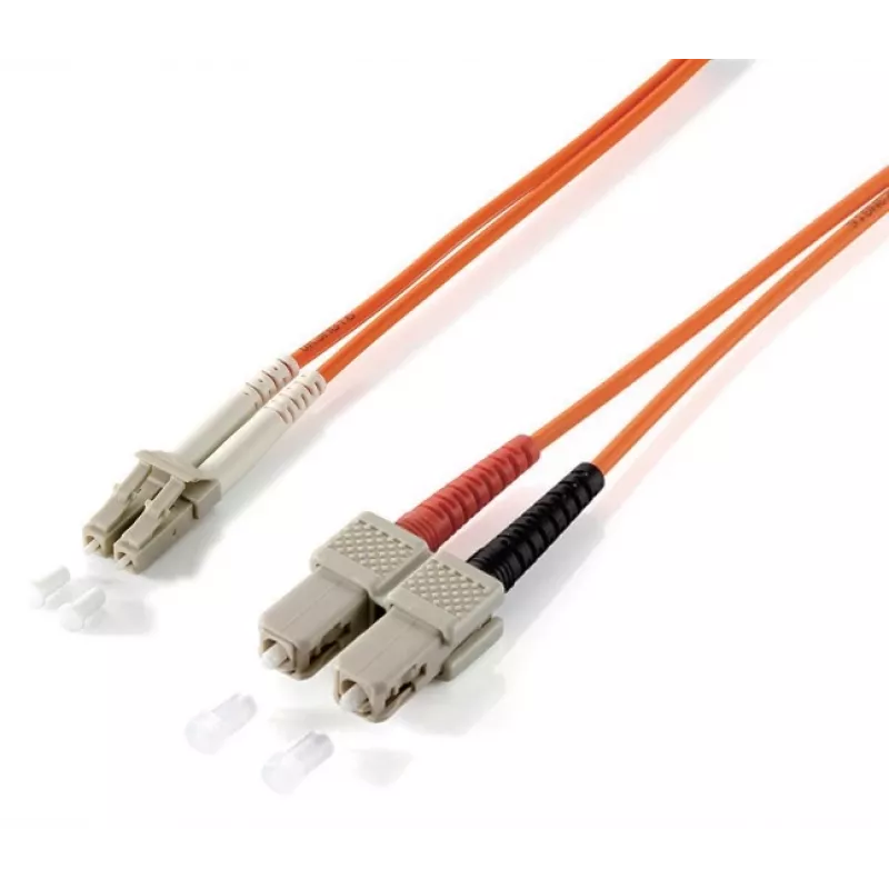 Equip LC/SC 62,5/125 μm 3,0 m InfiniBand/šviesolaidinis kabelis 3 m SC oranžinis