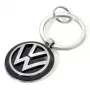 Raktų pakabukas TROIKA VW VOLKSWAGEN KEYRING juoda sidabrinė metalas 37x74x7mm