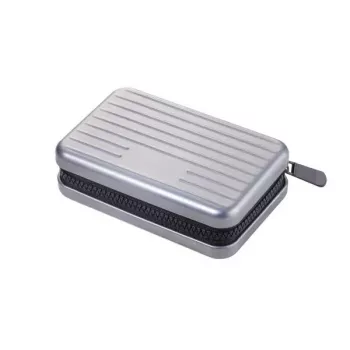 Dėklas TROIKA CCC04-TI Titanas Aliuminis Poliesteris 80g 70mm 105mm