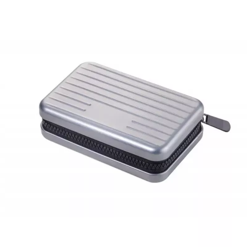 Dėklas TROIKA CCC04-TI Titanas Aliuminis Poliesteris 80g 70mm 105mm