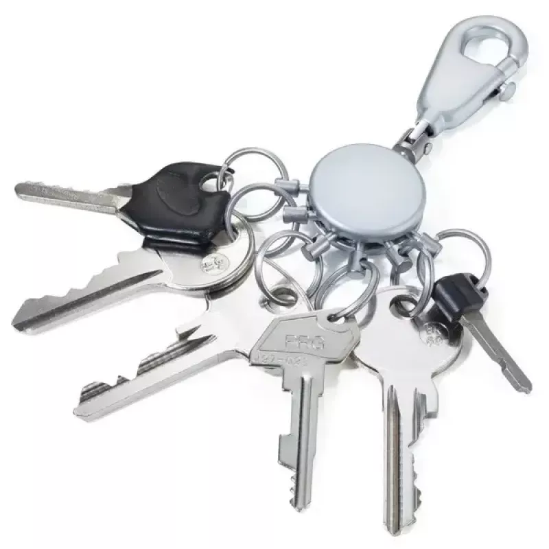 Keyring TROIKA KYR60/MC Sidabrinė Metal 25mm