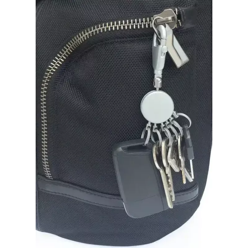Keyring TROIKA KYR60/MC Sidabrinė Metal 25mm