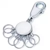 Keyring TROIKA KYR60/MC Sidabrinė Metal 25mm