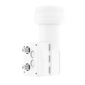 Hama 00205375 Žemo triukšmo bloko keitiklis (LNB) 10,7–12,75 GHz Baltas
