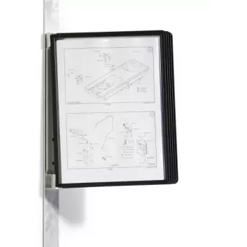 Dokumentų laikiklis-sukinys portretinio formato A4 Durable Vario magnet wall 5