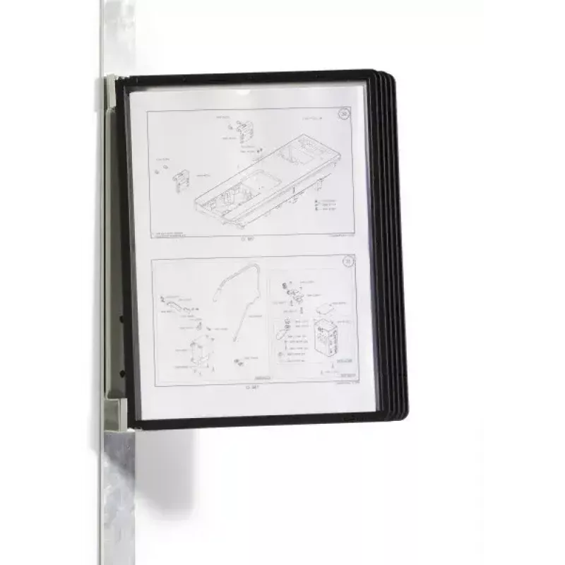 Dokumentų laikiklis-sukinys portretinio formato A4 Durable Vario magnet wall 5