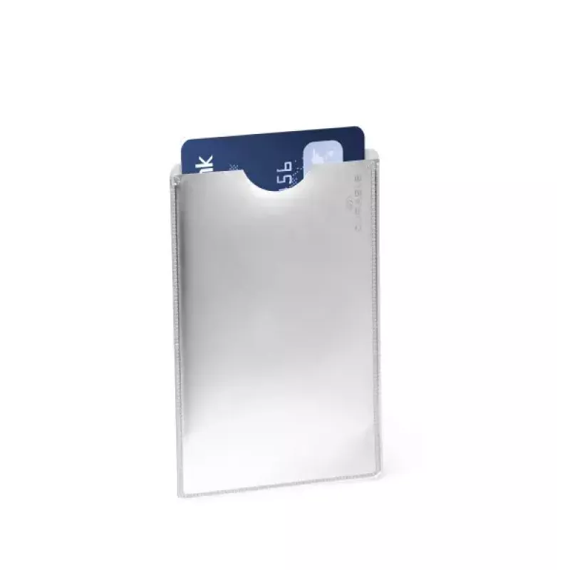 Kortelės kišenė Durable 890023 sidabrinė
