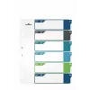 Tuščias skiriamasis lapas Durable 679427 polipropileninis įvairiaspalvis 30,5x24,5 cm