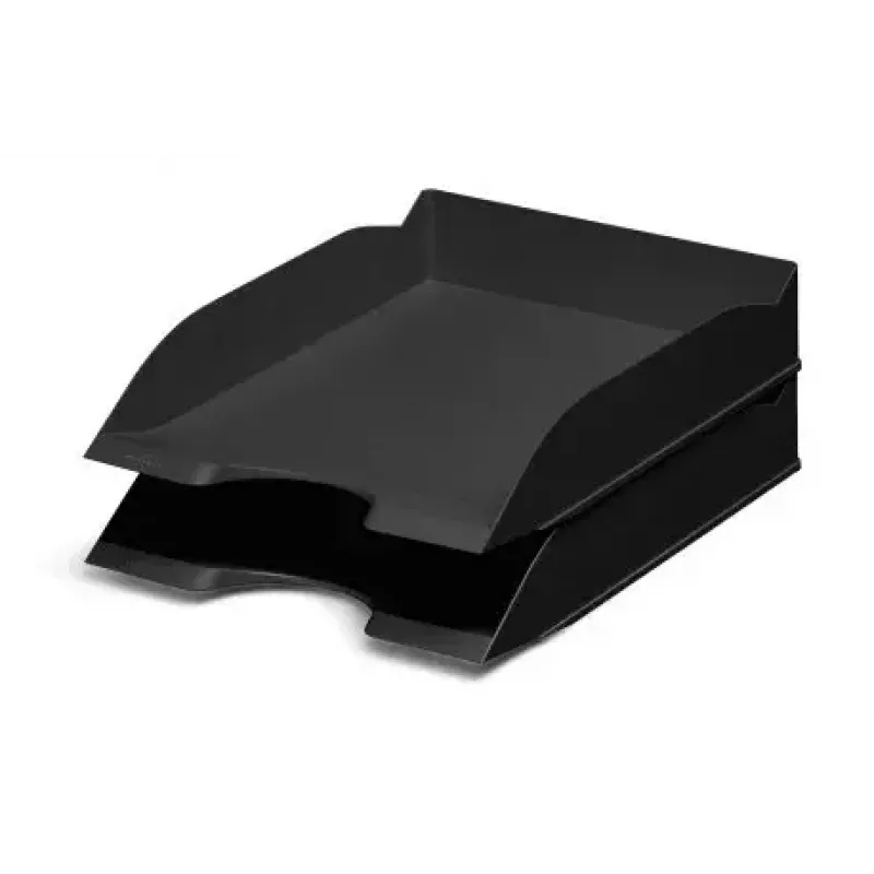 Dokumentų laikiklis Durable ECO iš perdirbto plastiko, juodas