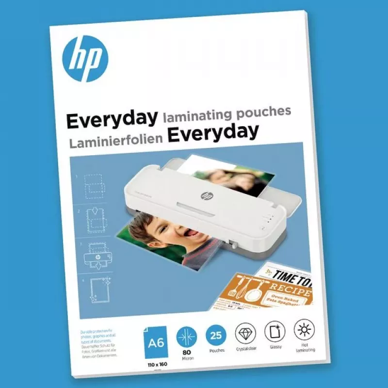 HP 9156 laminavimo plėvelė 25 vnt.
