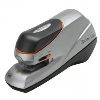 Rexel Optima Grip elektrinis segiklis EU, 20 lapų, juodas, sidabrinis, 449,5 g, 147 mm, 200 mm, 88 mm