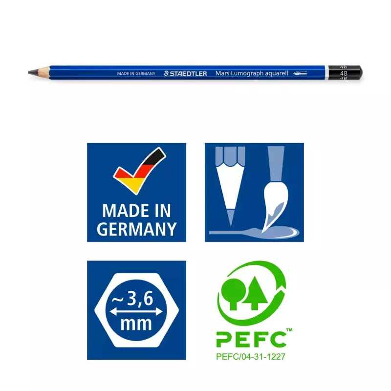 Grafito pieštukas Staedtler 100A G6
