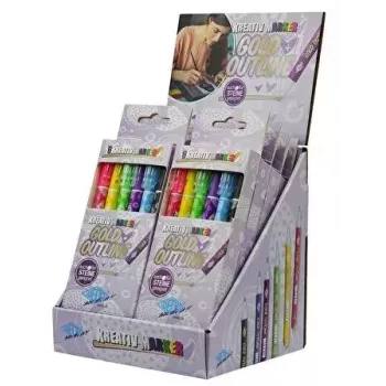 Marker WEDO 252 700699 6 vnt. Juoda Mėlyna Žalia Purpurinė Violetinė Geltona