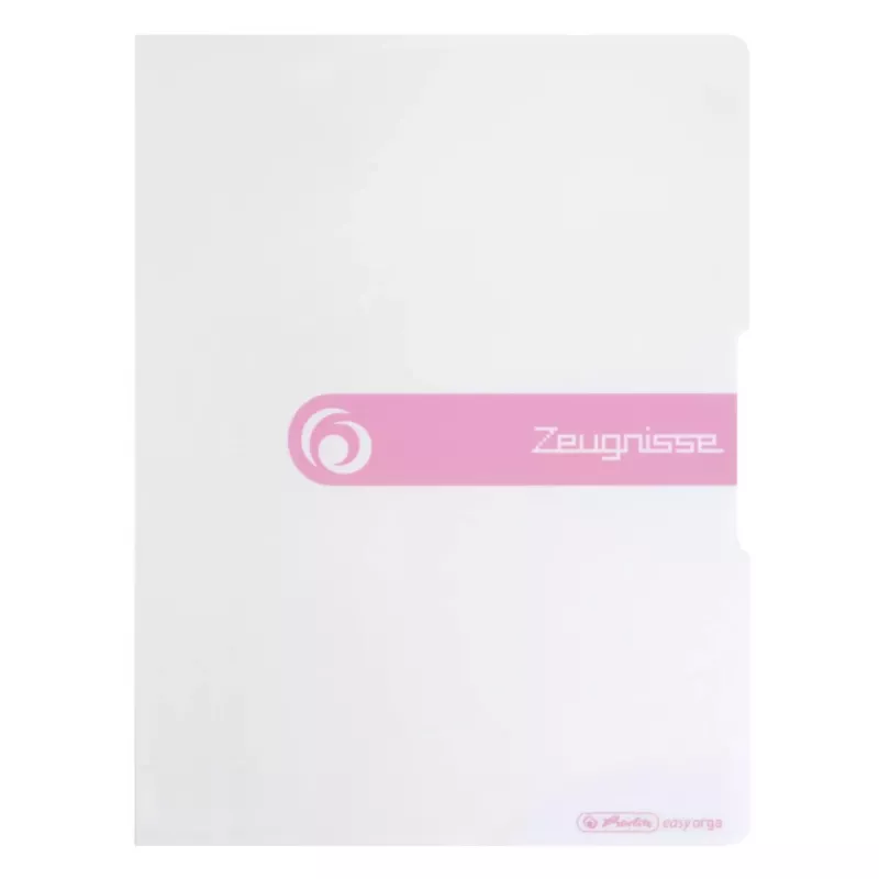 Įprastas segtuvas Herlitz Zeugnisse Polipropilenas (PP) Baltas A4