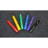 Crayon Malinos 301036 6 vnt. Daugiaspalvė Juoda Mėlyna Žalia Raudona Violetinė Geltona