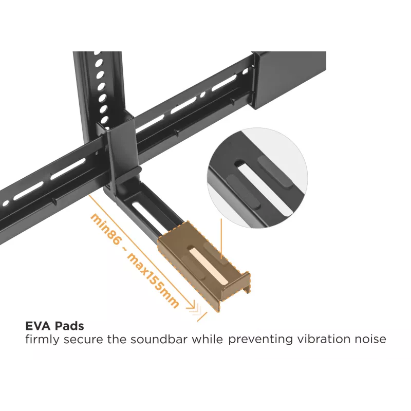 Garso juostos laikiklis Equip Universal Soundbar Mount